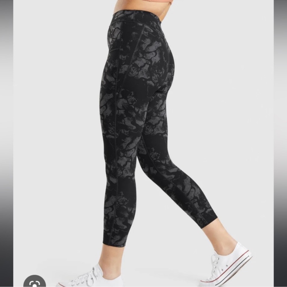 Gymshark Black Camouflage Leggings